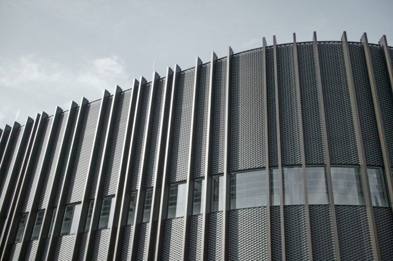 What is metal etching in architectural fabrication?